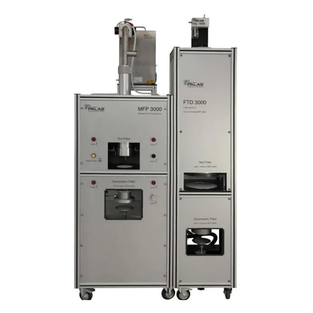 PALAS MFP3000 စစ်ထုတ်ခြင်း စွမ်းဆောင်ရည် စမ်းသပ်ခုံ